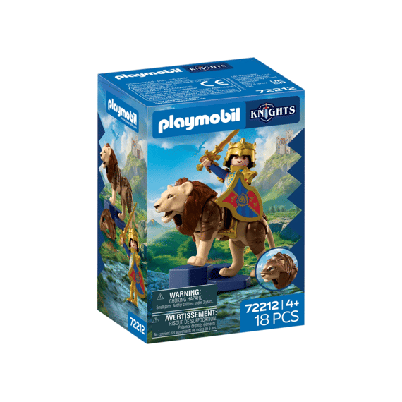 Playmobil 72212 Knights Leeuw Met Gouden Ridder