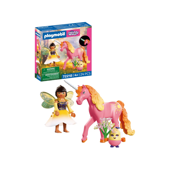 Playmobil 72218 Fantasy & Magic Verzameleenhoorn Ochtenddauw Met Fee