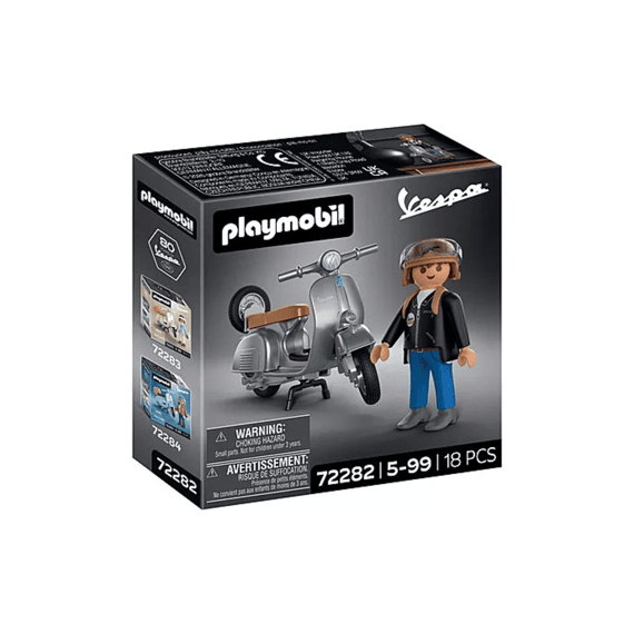 Playmobil 72282 Cars Vespa 80 Jaar Originele Uitvoering