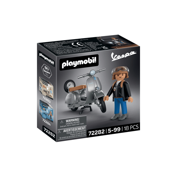 Playmobil 72282 Cars Vespa 80 Jaar Originele Uitvoering
