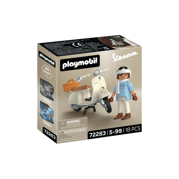 Playmobil 72283 Cars Vespa 80 Jaar Klassieke Uitvoering