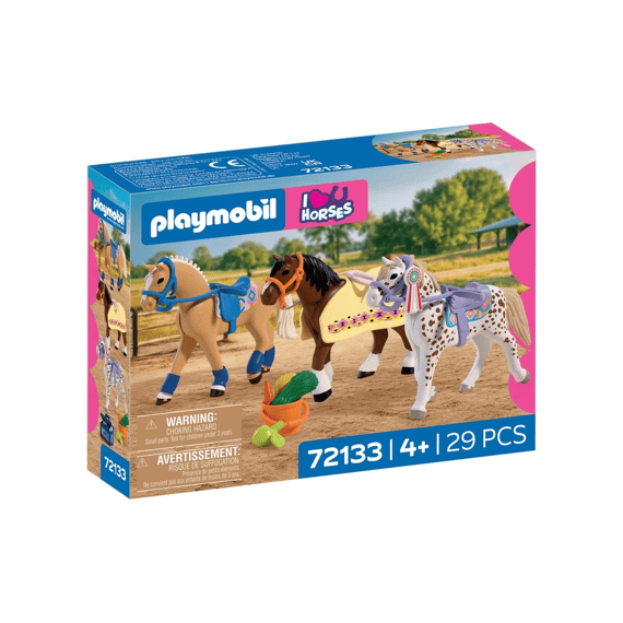 Playmobil 72133 Horses Drie Verzamelpaarden