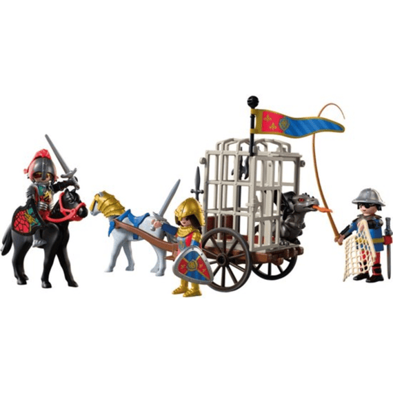 Playmobil 72211 Knights Draak Ontvoering