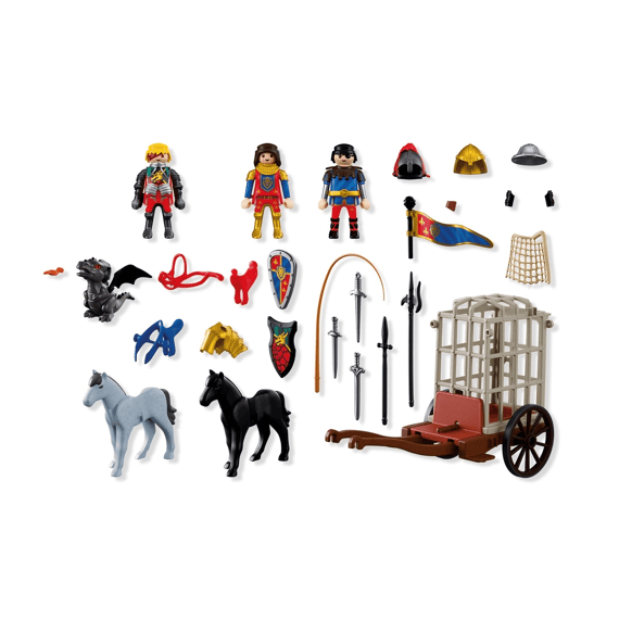 Playmobil 72211 Knights Draak Ontvoering