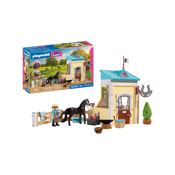 Playmobil 72131 Horses Kleine Stal Met Hoefsmid