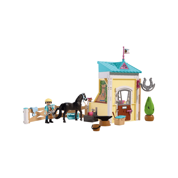 Playmobil 72131 Horses Kleine Stal Met Hoefsmid
