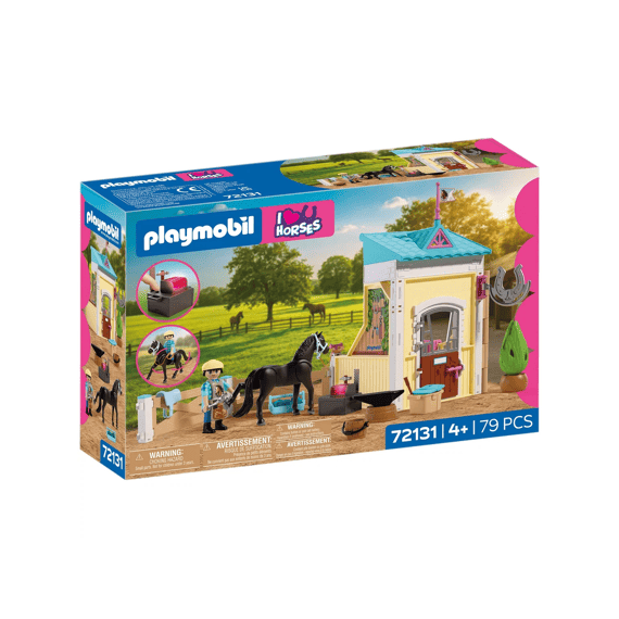 Playmobil 72131 Horses Kleine Stal Met Hoefsmid