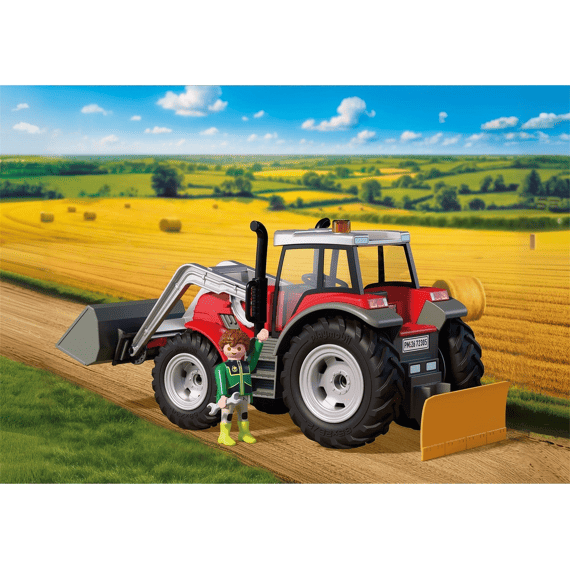 Playmobil 72305 Country Grote Tractor Met Hooibalen