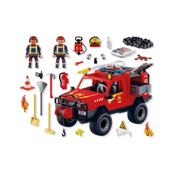 Playmobil 72194 City Action Brandweerpick-up
