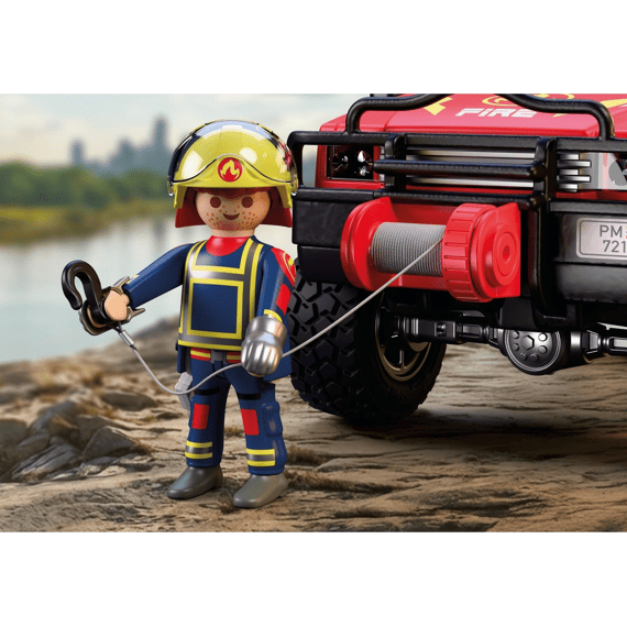 Playmobil 72194 City Action Brandweerpick-up