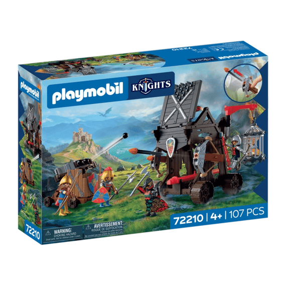 Playmobil 72210 Knights Aanvalstoren Drakenridder