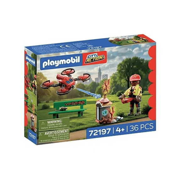Playmobil 72192 City Action Brandweerladderwagen