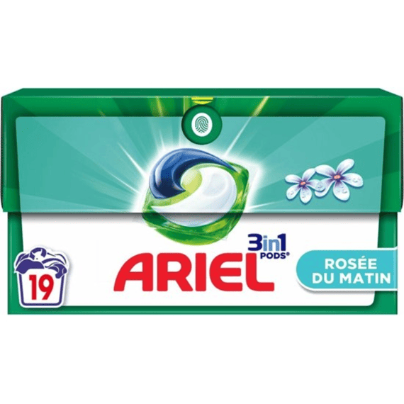 Ariel Wasmiddel Tabs Pods Morning Dew 19st