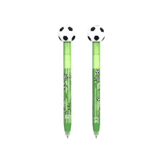 Action World Uitwisbare Gelpen Voetbal Assortiment