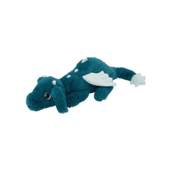 Snukis Knuffel Draak Petrol