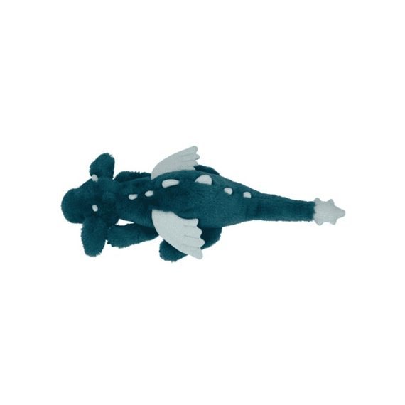 Snukis Knuffel Draak Petrol