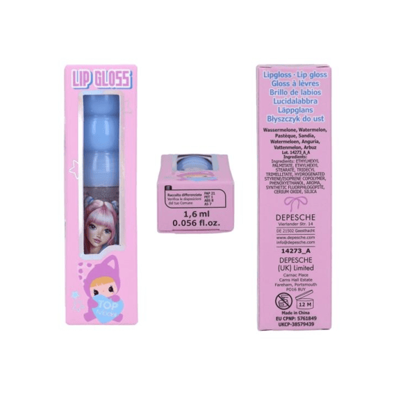 Topmodel Lipgloss Bubble Topper Kpop Assortiment
