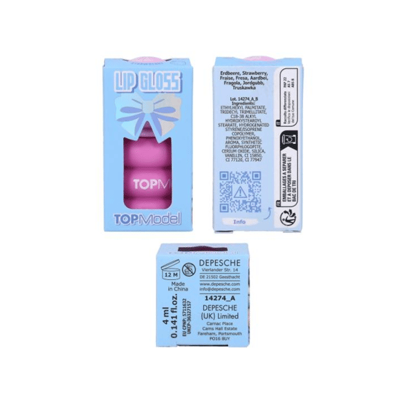 Topmodel Lipgloss Bubble Kpop Assortiment