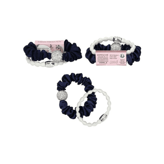Miss Melody Haarelastiekjes Strass Assortiment