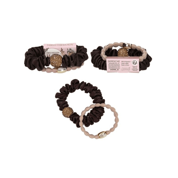 Miss Melody Haarelastiekjes Strass Assortiment
