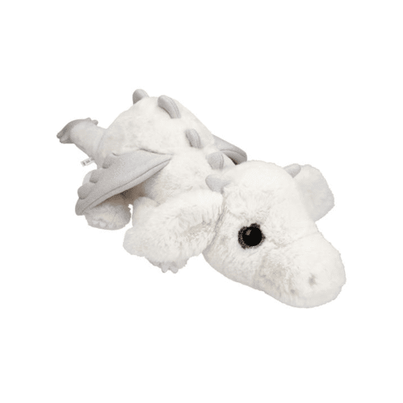 Snukis Knuffel Draak Wit 65cm