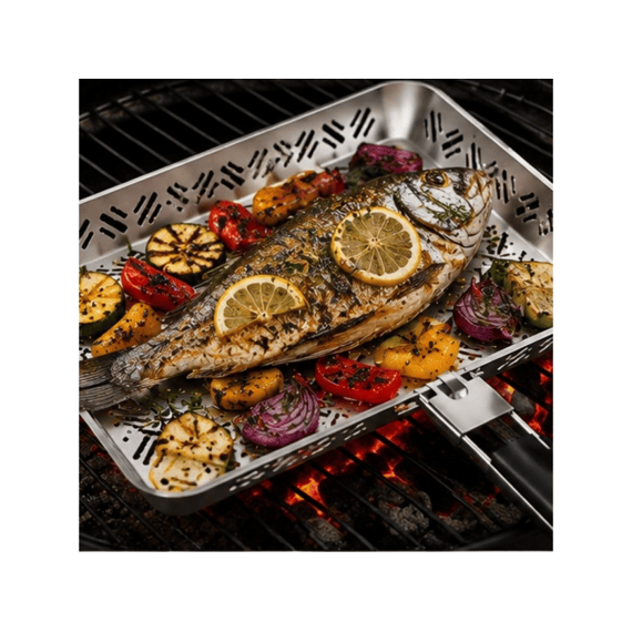 Bbq Pan Rechthoekig