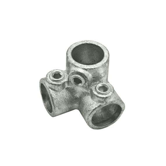 Koppelstuk Ø28mm Hoek (3 Buizen)
