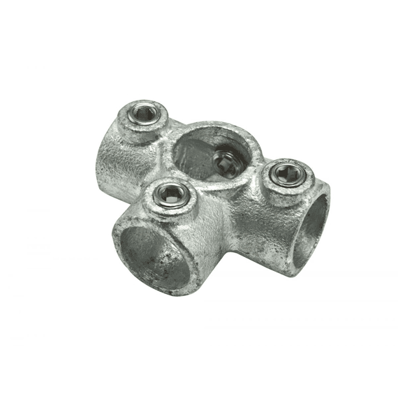 Koppelstuk Ø28mm Kruis (4 Buizen)