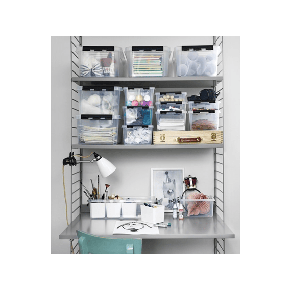 Orthex Smartstore Classic 14l Box Met Deksel 40x30x19 Cm Met 6 Inzet
