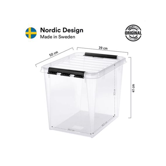 Orthex Smartstore Classic 52l Box Met Deksel 50x39x41cm