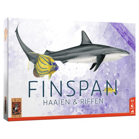 999 Games Spel Finspan Uitbreiding: Haaien En Riffen