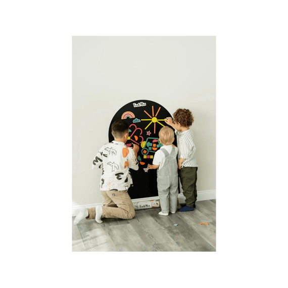 Tix&mix Magnetisch Muursticker Black Mystery + 2 Potloden