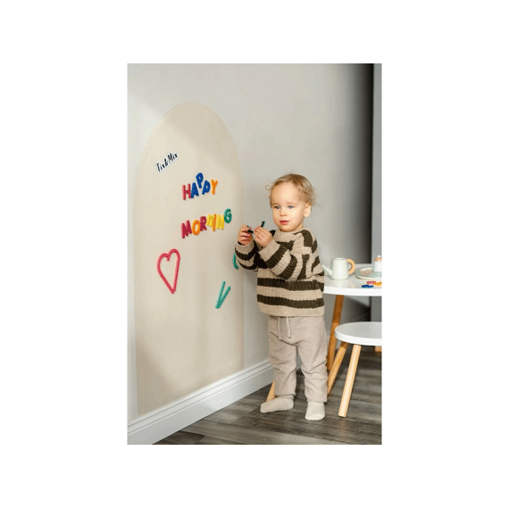 Tix&mix Magnetisch Muursticker White Pudding + 2 Potloden