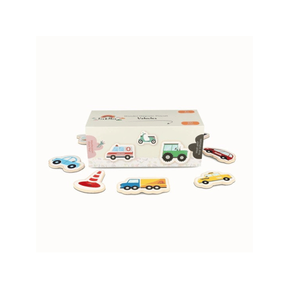 Tix&mix Magnetische Speelset Voertuigen 20 St