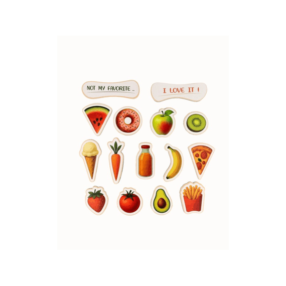 Tix&mix Magnetische Speelset Foodchefs 31 St