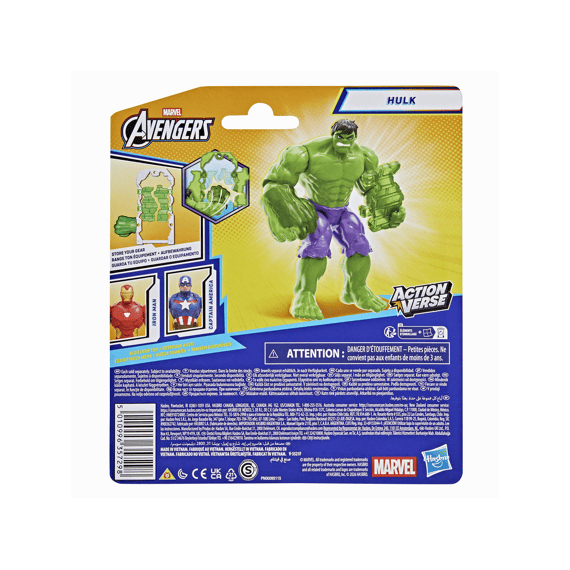 Marvel Avengers Actionverse Actiefiguur Hulk 11cm