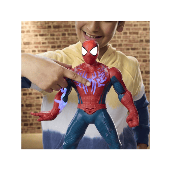 Marvel Spiderman Power Charge Actiefiguur Spiderman 30cm