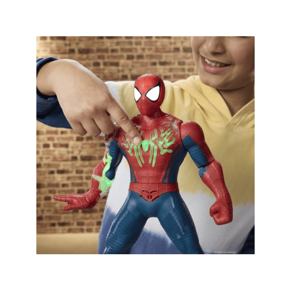 Marvel Spiderman Power Charge Actiefiguur Spiderman 30cm