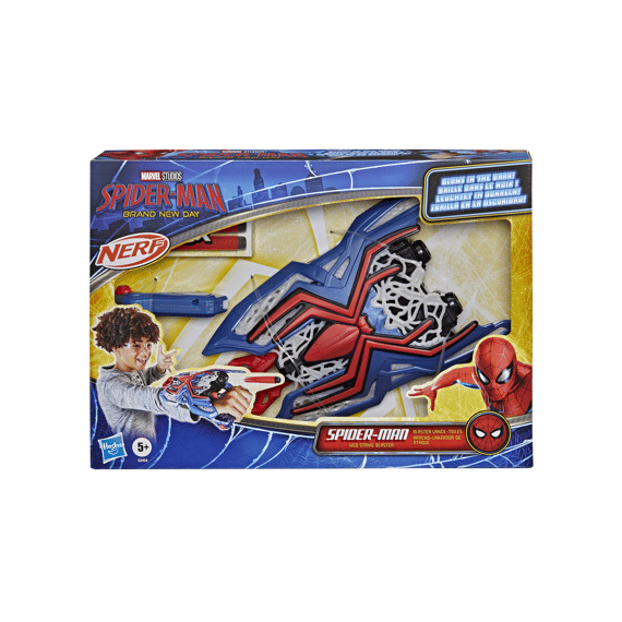 Marvel Spiderman Nerf Web Strike Blaster