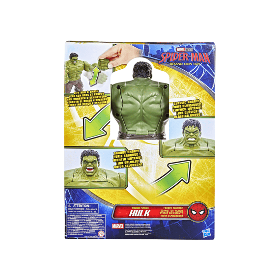 Marvel Spiderman Brand New Day Actiefiguur Savage Smash Hulk