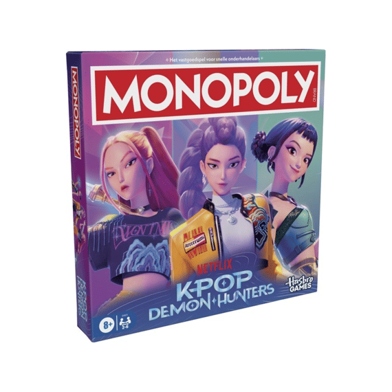 Spel Monopoly K-pop Demon Hunters
