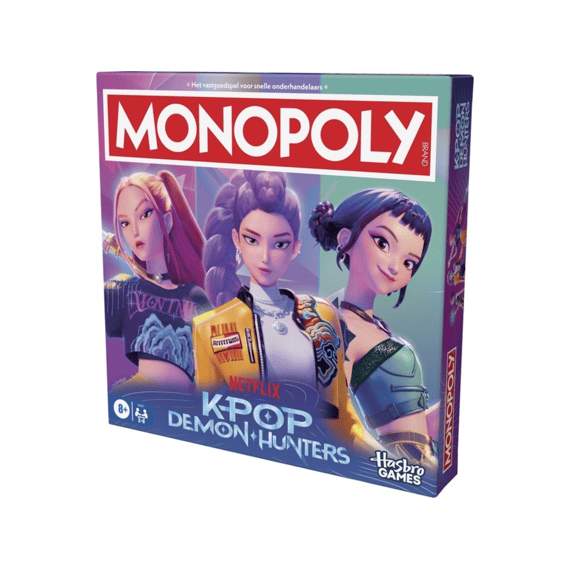 Spel Monopoly K-pop Demon Hunters