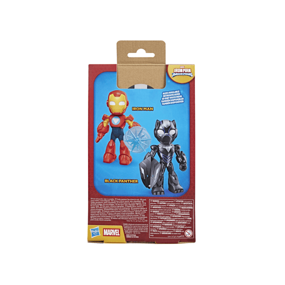Marvel Iron Man And His Awesome Friends Actiefiguur Black Panther 22cm