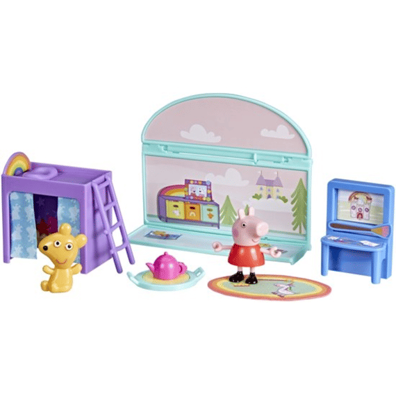 Peppa Pig Speelset Peppas Slaapkamer