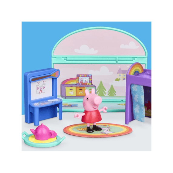 Peppa Pig Speelset Peppas Slaapkamer