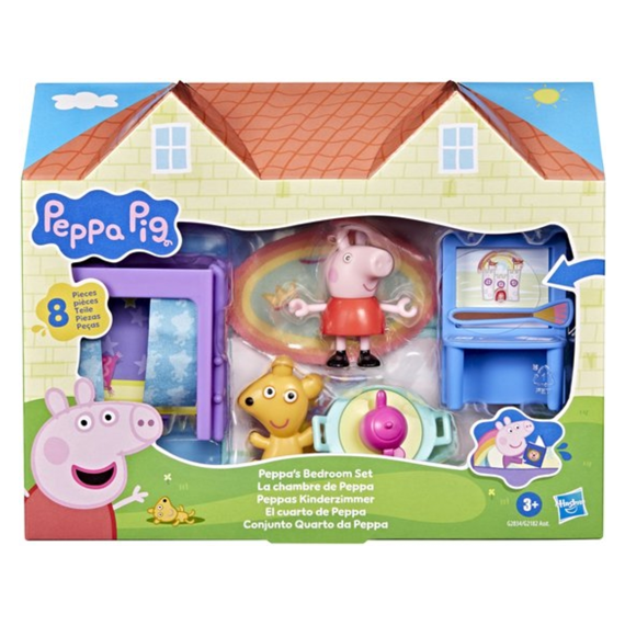 Peppa Pig Speelset Peppas Slaapkamer