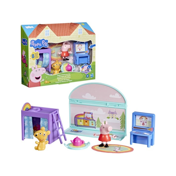 Peppa Pig Speelset Peppas Slaapkamer