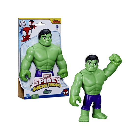Marvel Spidey And His Amazing Friends Supersized Actiefiguur Hulk 22cm
