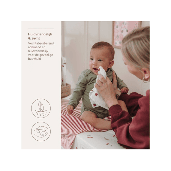 Meyco Tetra Washandjes 3-pack Girly Garden
