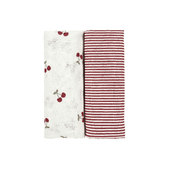 Meyco Swaddle Tetra 120x120 2-pack Girly Garden